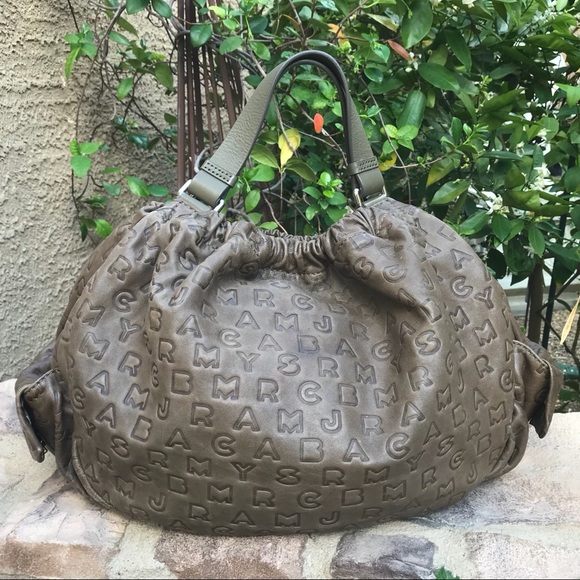 Marc By Marc Jacobs Handbags - Marc Jacobs Lamb Leather monogram hobo